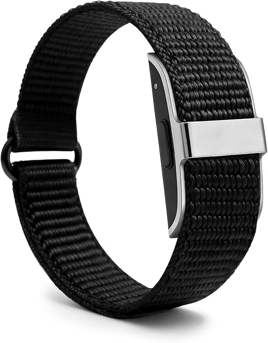 Nylon Loop Compatible with Hume Band, Breathable Replacement Strap for Women Men, Soft Adjustable Sport Wristband for Fitness Tracker