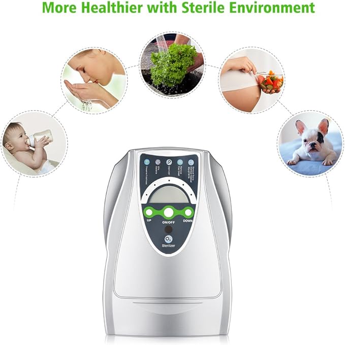 Portable Ozone Generator,Multipurpose Ozone Machine with Timer for Home,Room,Office,Hunting