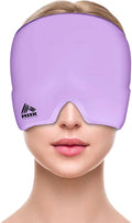 RBX Migraine Relief Cap Hot and Cold Headache Relief Cap Gel Mask, Hangover Headache Relief