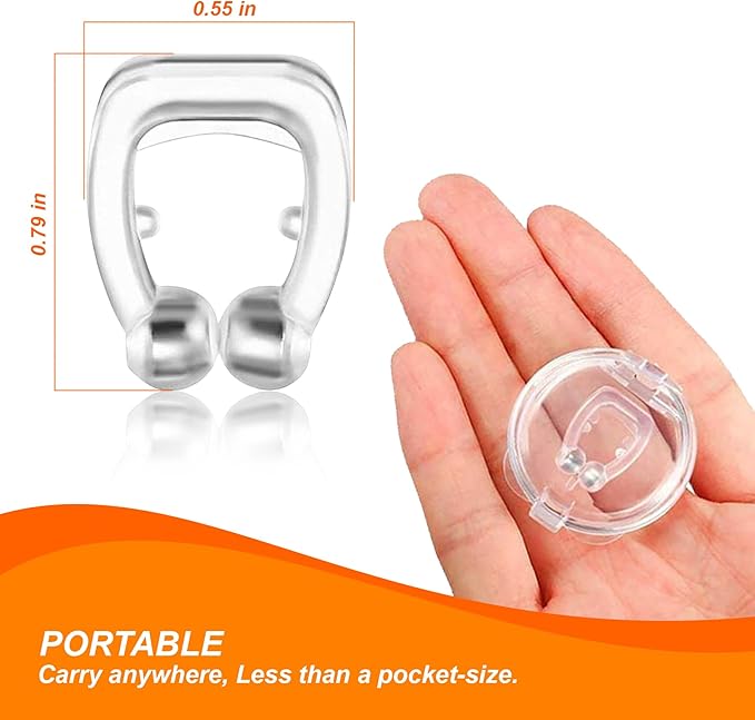 30pcs Anti-Snoring Solutions - Nose Vents, Nose Clips, and Nasal Strips - Snore Stopper for Men & Women - by Mobi Lock