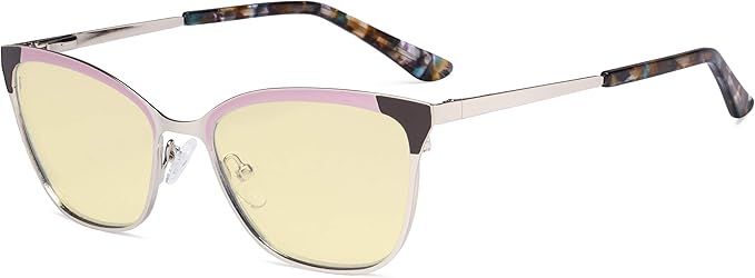 Eyekepper Ladies Butterfly Design Blue Light Glasses - Computer Screen Eyegalsses Women