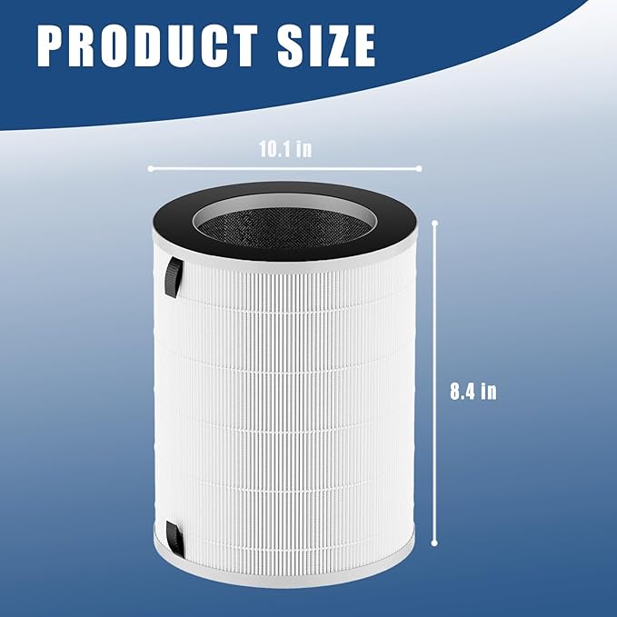 Max/Mage/Mage Pro Filter, Compatible with Afloia MAX/MAGE/MAGE PRO Air Purifier and Sans/Air-Honati/Compass Home Smart/Taylor Swoden/Cuckoo CAC-J1510FW/Rosewill RHAP-20001/20002, 2 Pack