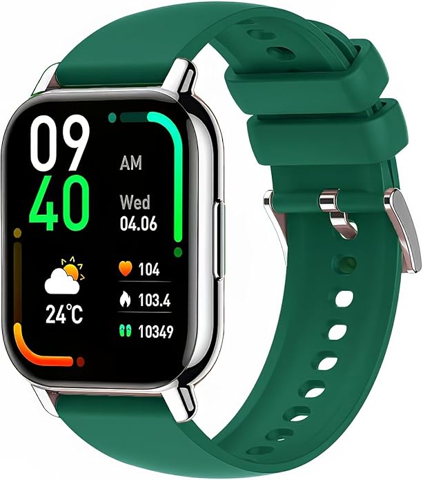 Harikiri 22mm Silicone Bands Compatible with Popglory/Fitpolo/FITVII/Gydom/Woneligo/ENOMIR/TOOBUR/Veryfit/Poounur/RUIMEN,Quick Release Watch Strap for Men Women