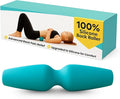 Foam Back Roller for Back Pain Relief – Upgraded 100% Flexible Silicone that Wraps Around the Spine, Softer Than Hard Foam Rollers, but Firm Enough for Deep Muscle Relief