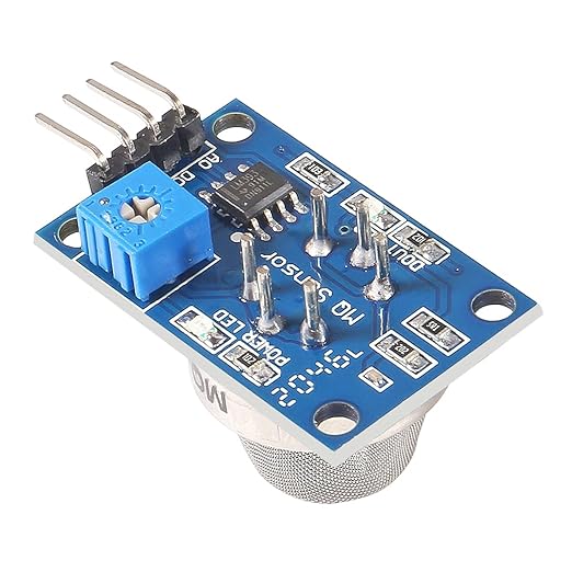 5pcs MQ-6 LPG Gas Sensor Module Liquefied Propane Iso-Butane Butane Combustible Gas Detection Sensor for Arduino Raspberry Pi ESP8266 MQ2 5V DC (MQ-6)