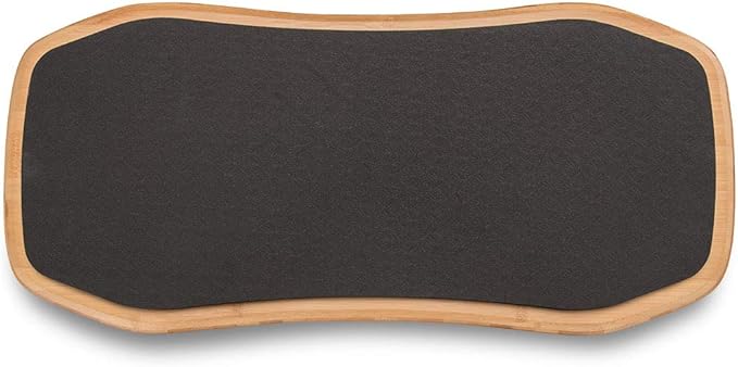 UPLIFTDESK Bamboo Motion-X Balance Board - 27” Ergonomic Wobble Board for Standing Desks, Anti-Fatigue Support for Core Engagement & Stability