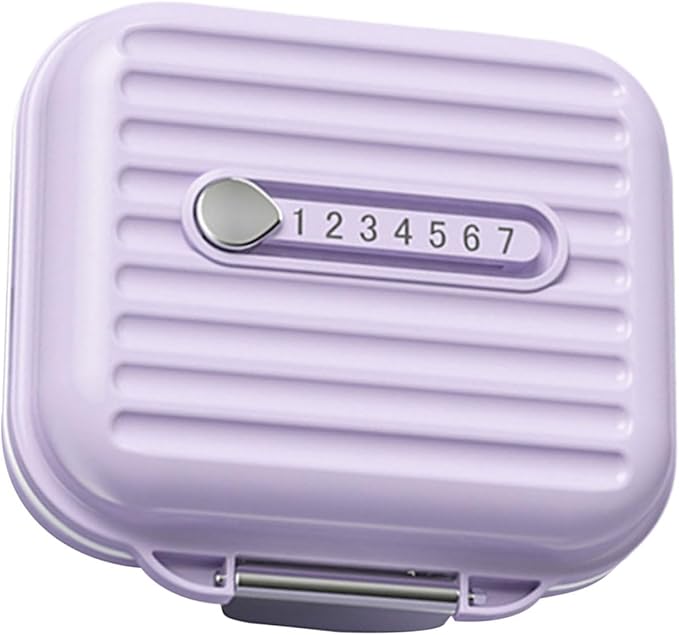 Pills Container Travel Pills Box with 7 Compartment Small Pills Organizers Jewelry Storage Box Box Pills Holder