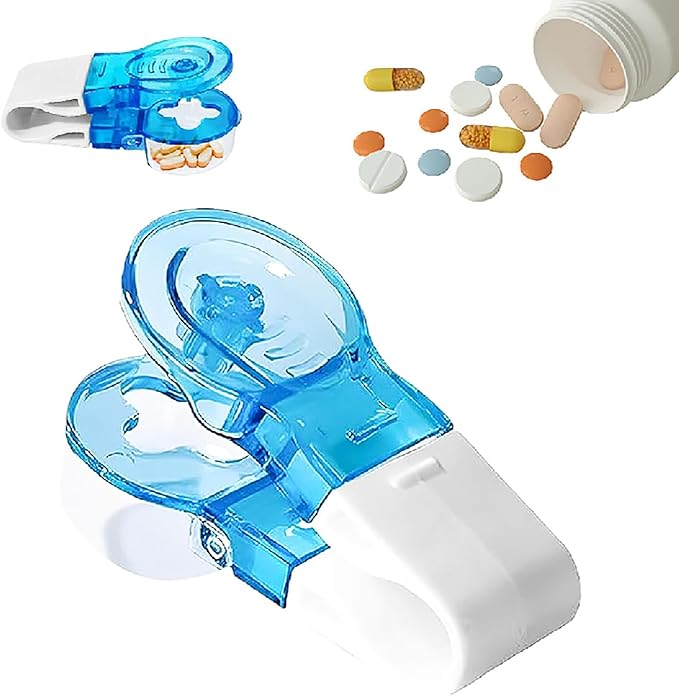 Pill Popper, 2025 Portable Pill Taker Remover Pill Extractor Tool Pill Popper Tool Blister Pack Opener Popper Assistance Tool Portable Pill Taker Household Gadgets for The Elderly, Disabled (1Pack)
