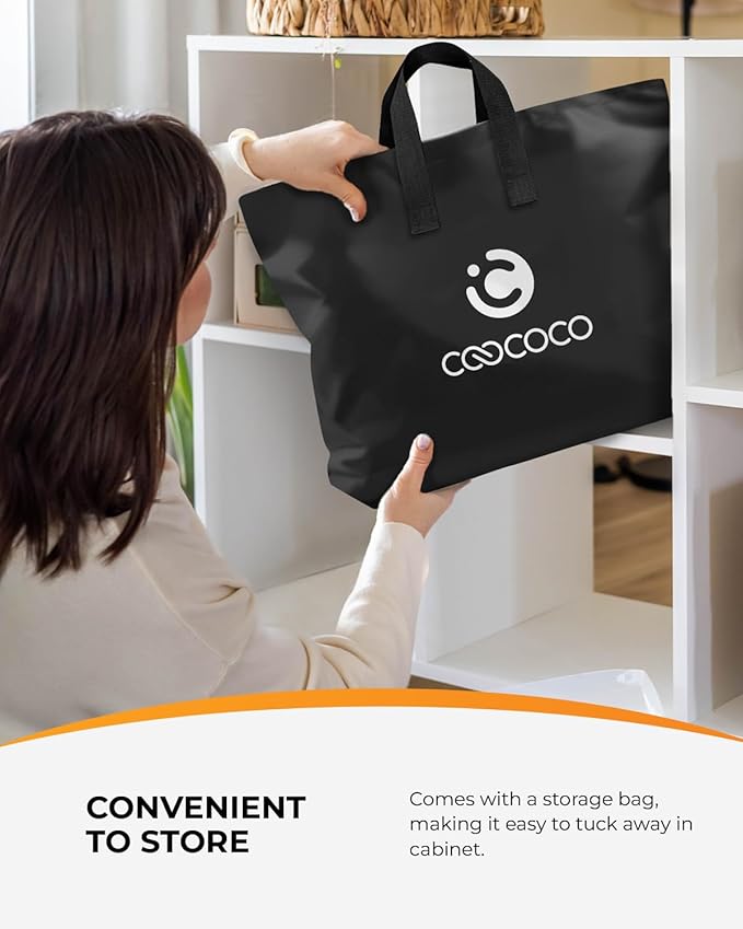 CooCoCo Vibration Back Massager with Heat, Gifts for Him Dad Husband Men, Massage Chair Pad with 8 Vibrating Motors & 2 Levels Heat, Massage Seat Cushion for Home Office Seat Use