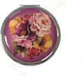 Round Medicine Box Portable Mini Metal Pill Case 2 inches Travel Little Pill Dispenser for Purse
