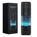 Hydrogen Water Bottle Generator with SPE PEM Technology, 5000ppb Portable Hydrogenated Water Ionizer Machine Improve Water in 5 Minutes, for Home, Office, Travel, Exercise