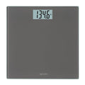 Taylor Smart Bathroom Scale with Precision Hub App, Digital Body Weight Scale, 400 lb Capacity, 8 User Profiles, Smart App Connectivity, Sync to 3rd Party Apps, BMI Tracking, Glass Platform, Charcoal