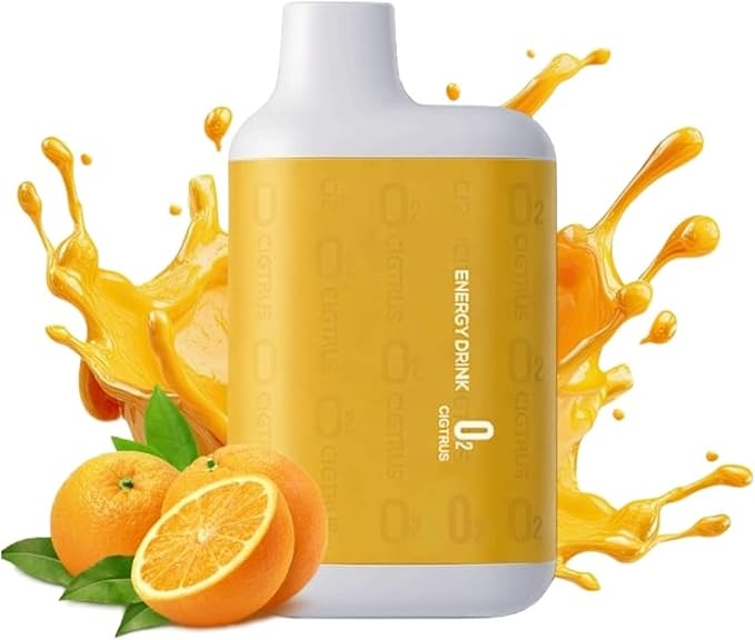 O₂ Cigtrus Oxygen Inhaler – Portable Energy Drink Inhale for Quick Energy, Focus & Refresh, Pocket-Size Design for Daily Boost, Pre-Workout, and Busy Days