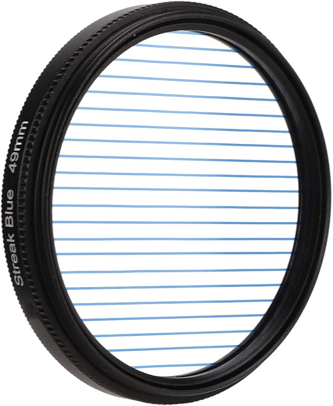 Special Effects Filter, 37mm 40.5mm 43mm 46mm 49mm Special Effects Lens Filter Anamorphic Special Effects Filter,for Most of Digital Cameras on The Market(49mm)