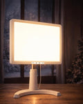 12000 Full Spectrum, UV-Free Light LED Sunlight Lamp with 3 in 1 Mount, Timer & Adjustable Brightness, Portable, Daylight for Office Reading Morning Routine