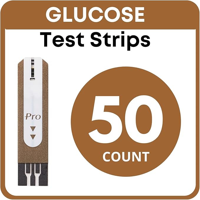 BKT TD-4279 Blood Glucose Test Strips 50ct - NOT for Keto-Mojo GK+ - Only for BKT Meter and Original Keto-Mojo Bluetooth TD-4279