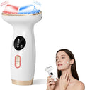 Red Light for Face & Neck Beauty Massager, 7-in-1 LED Gua Sha Sculptor,Microcurrent,Vibration for Face Neck Eye Lifting,Wrinkles,Puffiness,Firming Puffiness & Firming Skincare Tool Women's Day Gifts