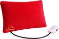 Electric heated pillow, EHPDM02, soft and comfortable, heats fast and even, perfect for cramps, muscle pain, relieving discomfort. Overheat protection, graphene fabric,12.5"x8.5" compact size