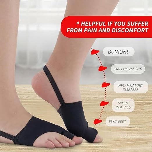 2PCS Bunion Corrector for Women & Men,Big Toe Separators-Bunion Splint-Bunion Pads-Hammer Toes Straightener-Toes Spacers Pain Relief, Comfortable & Breathable for Day/Night