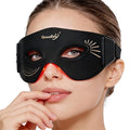 Red Light Therapy for Eyes, 3 Colors Modes Red Light Therapy Mask with Near Infrared Red Light (NIR) 850nm, Red Light Eye Mask, Rechargeable Under Eye Light Therapy Device for Home Skincare