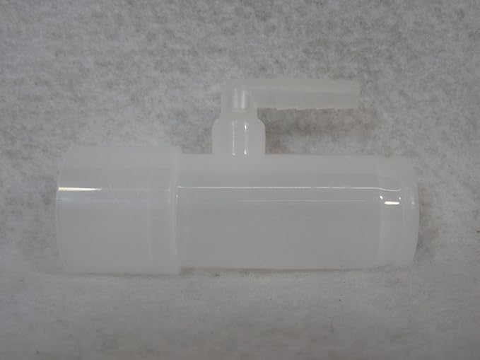 Healthy LABS Oxygen Adapter Enrichment Port Lot of Two (2) Connector fits CPAP Tubing Hose Model: 1642