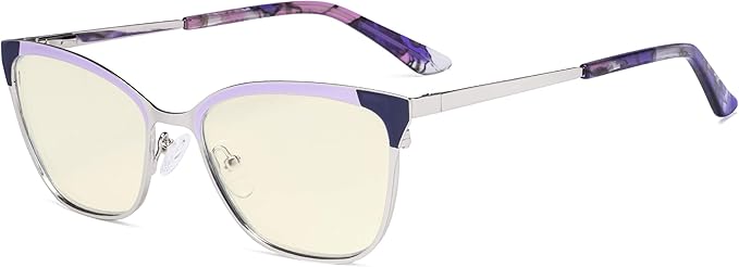 Eyekepper Ladies Butterfly Design Blue Light Glasses - Computer Screen Eyegalsses Women