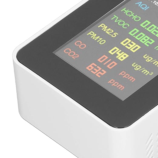Air Quality Tester, 9 in 1 WiFi Air Quality Monitor Color LCD Digital Display, Indoor Air Quality Meters air quality monitor indoor air quality tester indoor indoor air quality monitor