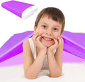 Sensory Sheet for Kids Special Needs Bed Sheet for All Night Comfort - Breathable and Stretchy (Purple, Full)