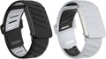 Sport Bicep Bands for Whoop 4.0-2 Pack Adjustable Silicone Breathable Wristbands Replacement Strap Compatible with Whoop 4.0/3.0 Sleep, Wearable Health, Fitness & Activity Tracker