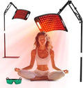 Red Light Therapy for Body, Red Infrared Light Therapy Lamp with Stand Led 660nm Red Light Therapy & 850nm Infrared Light Device for Body