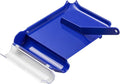 Medarchitect Right Hand Pill Counting Tray with Spatula (Blue - L Shape)