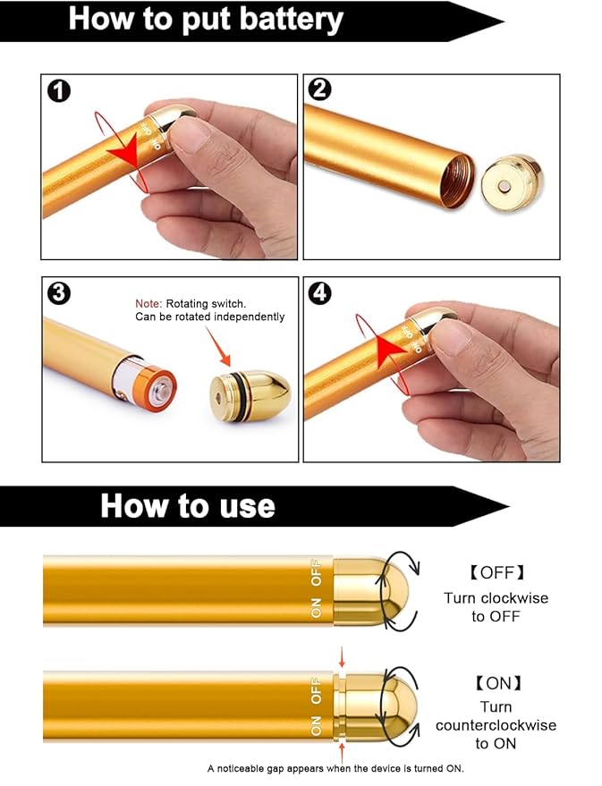 Amirce Face Massager Roller Golden 3D Roller Electric Facial Roller and T Shape Facial Roller Massager Kit Face Rollers