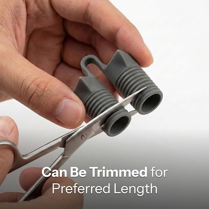 Nasal Dilator for Sleeping – Internal Nasal Vent to Support Airflow, Comfortable Nasal Breathing Aid, Reusable Silicone Nose Vents (Extra Large (8 Pieces))