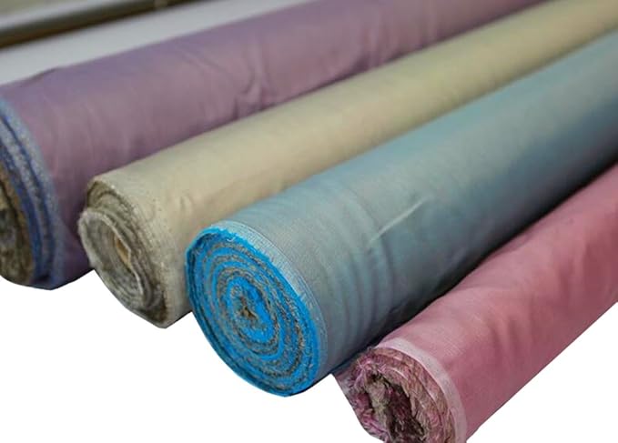 Faraday Protection and LF Shielding Fabric-Silver/RPET Woven Blended Fabric EMI RFID Shielding 39"x59" inch Soft and Washable