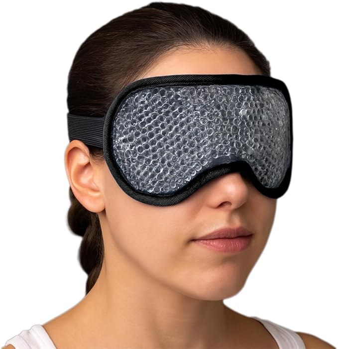 Reusable Hot or Cold Gel Bead Eye Mask