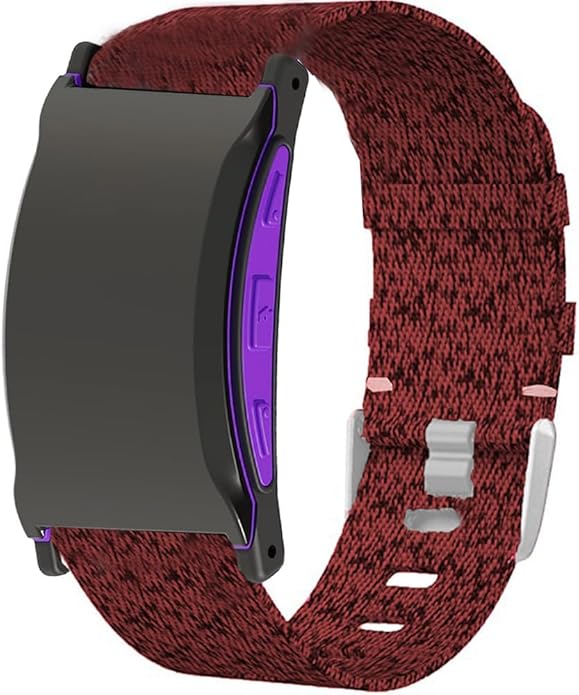 Lamshaw Compatible with Shock Clock Max Band, Breathable Nylon Woven Fabric Replacement Accessory Strap Compatible for Pavlok Shock Clock 3, Max