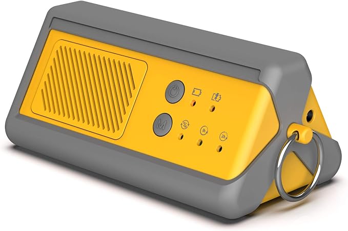 Airthereal PA1K-GO 1,000mg/h Portable Ozone Generator - Cordless Battery Powered Odor Eliminator for Car, Hotel Rooms, Offices, Bathrooms, and Small Spaces(Yellow)