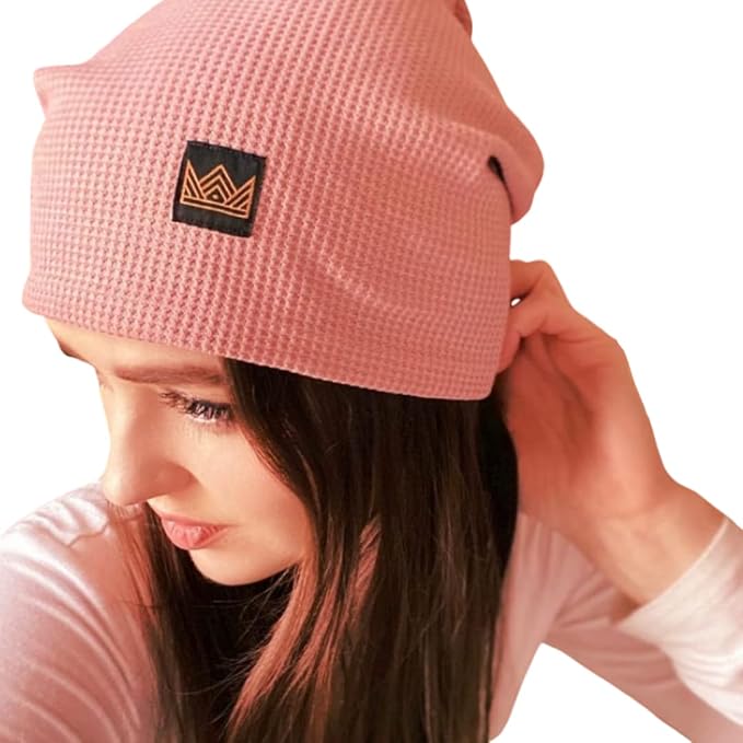 Gracie & Roo EMF Protection Mens/Womens Hat Beanie, Radiation and Wi-Fi Shield, 100% Silver Lining