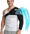 ComfiTECH Shoulder Arm Ice Pack Wrap for Pitchers & Volleyball Players, Reusable Ice Pack for Shoulder & Elbow & Arm Cooling, Adjustable Ice Arm Sleeve for Post-Training Recovery & Muscle Comfort, XL