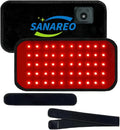 Red Light Therapy Belt for Body, Portable 660nm & 850nm Near Infrared & Red Light Therapy Device Features 4 Timer Modes for Back Waist Calves Arms for Women and Men(Deep Black)
