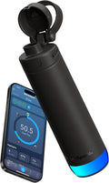 Hidrate Spark PRO 2 21 oz Straw – Smart Hydration Bottle with Clinically Accurate Water Tracking & Extended Battery Life – Syncs with Apple Health, Fitbit, Smart Rings & Watches - Black