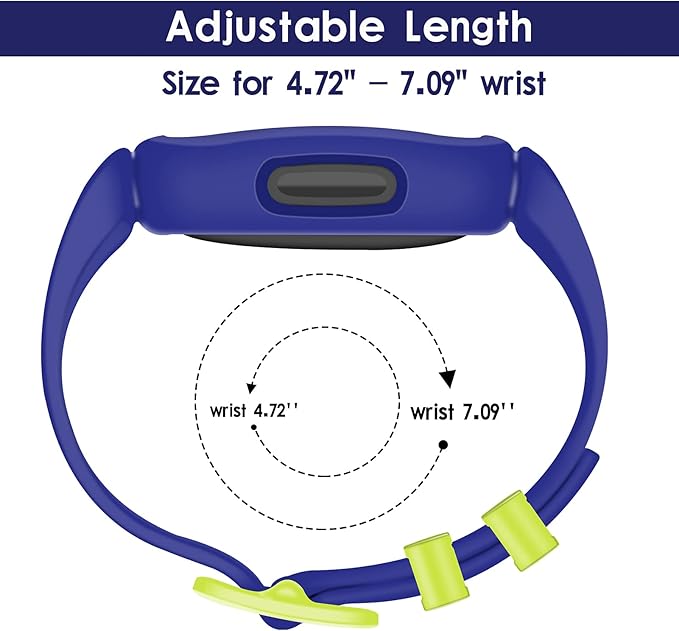 Silicone Bands Compatible with Fitbit Ace 3,Waterproof Soft Replacement Bands for Ace 3 Bands for Kids Boys Girls Bracelet Accessories Sports Band Compatible with Fitbit Ace 3 Activity Tracker