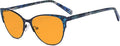 Eyekepper Oversize Ladies Butterfly Design Blue Light Glasses -Computer Screen Eyegalsses Women