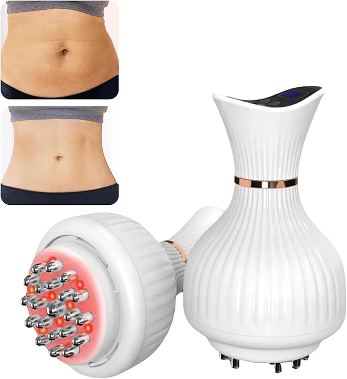 Intelligent 4-in-1 Lymphatic Drainage Massager & Anti Cellulite Massage Tool, Body Sculpting Machine Helps Reduce Stretch Marks & Cellulite, Ideal Pain Relief Devices for Legs, Arms, Belly