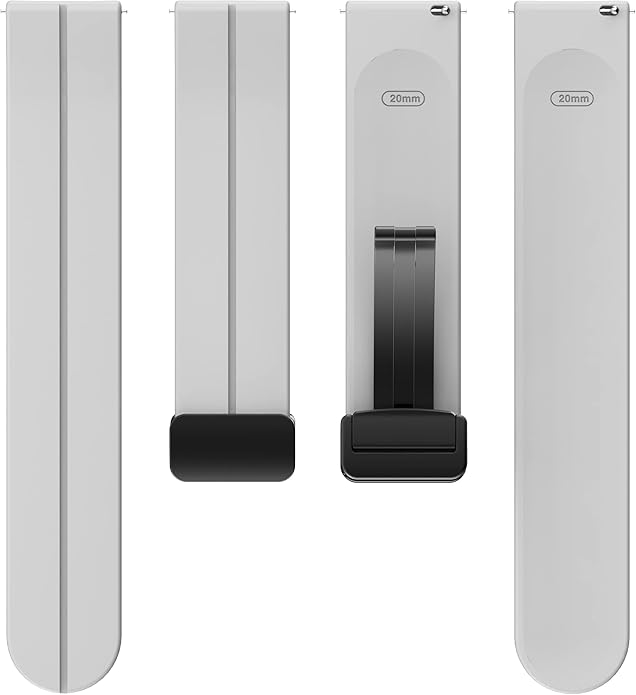 Lamshaw Compatible with Spade & Co Health Smartwatch 4 bands, Soft Silicone Sport Wristband Replacement Straps Compatible with Spade & Co Health Smartwatch 4 1.85 Inches