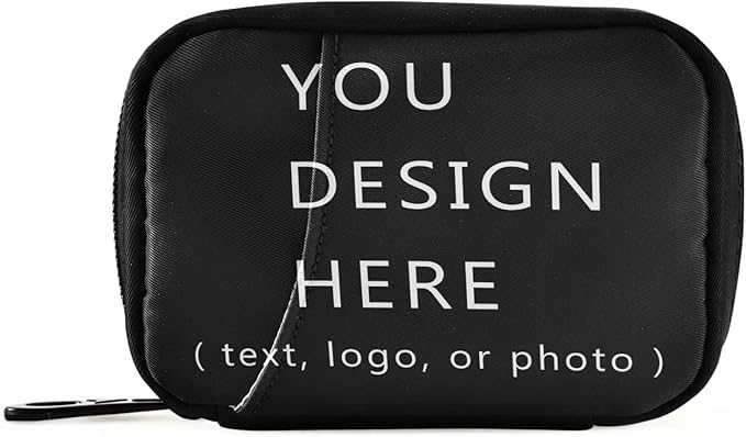 Custom Pill Box 7 Day Customizable Personalized Pill Case Travel Pill Organizer Bag with Zipper Portable Weekly Case Compact Size for Vitamin Supplement Holder…