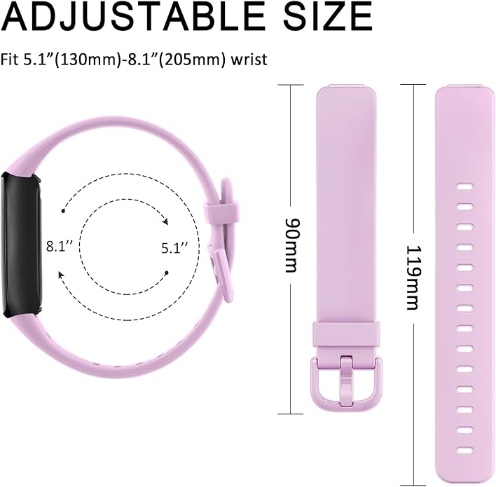 AK Band Compatible with Fitbit Inspire 3 Bands for Women Men, Adjustable Replacement Sport Wristbands Straps for Fitbit Inspire 3 Fitness Tracker
