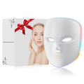 Red Light Therapy for Face Cordless LED Face Mask Light Therapy,USB Rechargeable,Red Mask for Home Working Travel Yoga Sleep LED Silicone mask