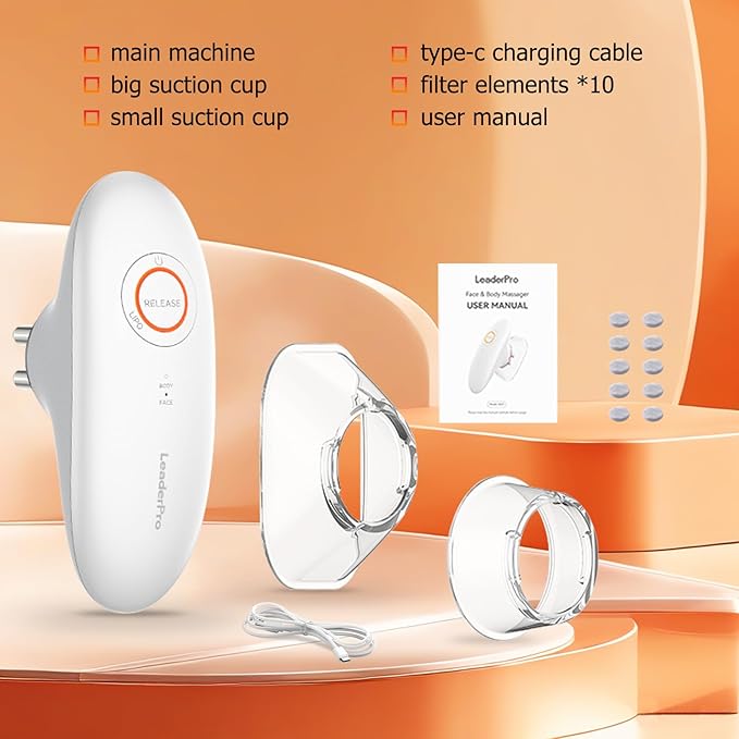 COMEBY Body Sculpting Machine - Professional Cordless Cellulite Massage Tool- Suitable for Belly, Neck, Legs, Hip, Arms