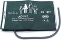 Blood Pressure Nylon Cuff with 60cm Single Tube for Adult 25~35 cm, Reusable Replacement NIBP Cuff with Inner Airbag for BP Monitor Machine